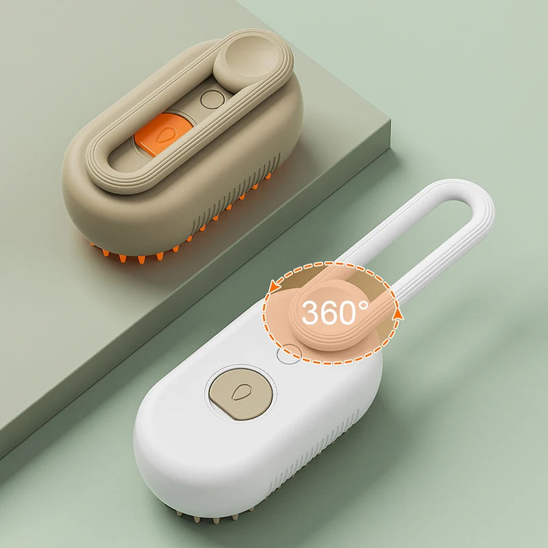 Brosse à vapeur 3 en 1 pour chats & chiens