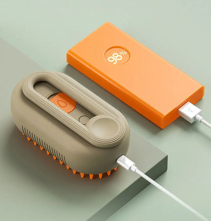 Brosse à vapeur 3 en 1 pour chats & chiens